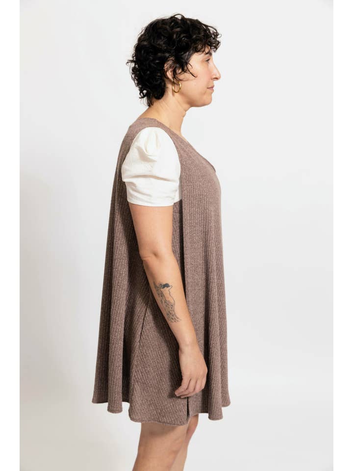 CQuinn - Wholesale Dress - Women's - Belfast Dress - Mocha3