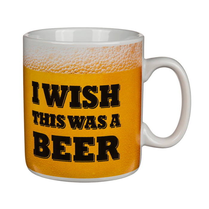 Out of the blue KG - Wholesale Coffee Mug - Coffee Mug, I wish this was a beer,3