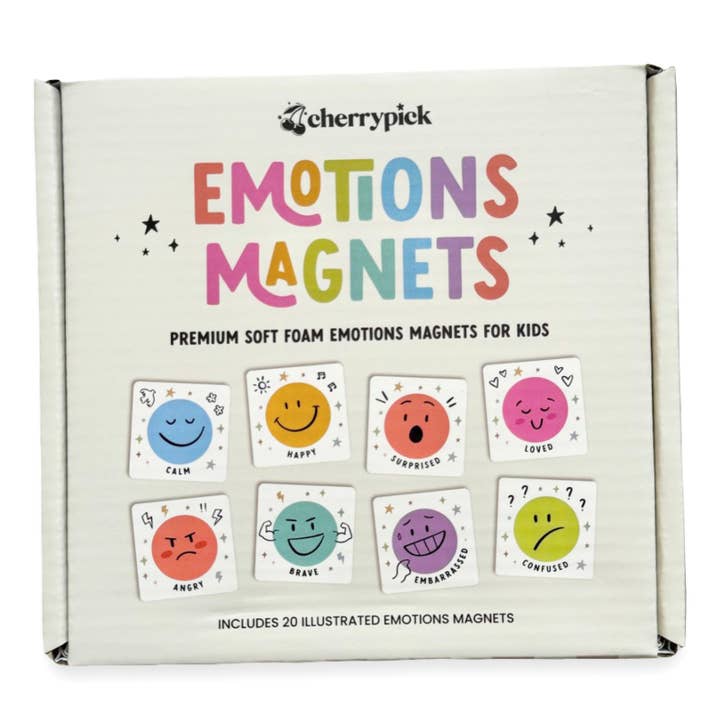 Cherrypick - Wholesale Magnet - Kids & Baby - Emotions Magnets - Soft Foam Magnets (20pc set)0
