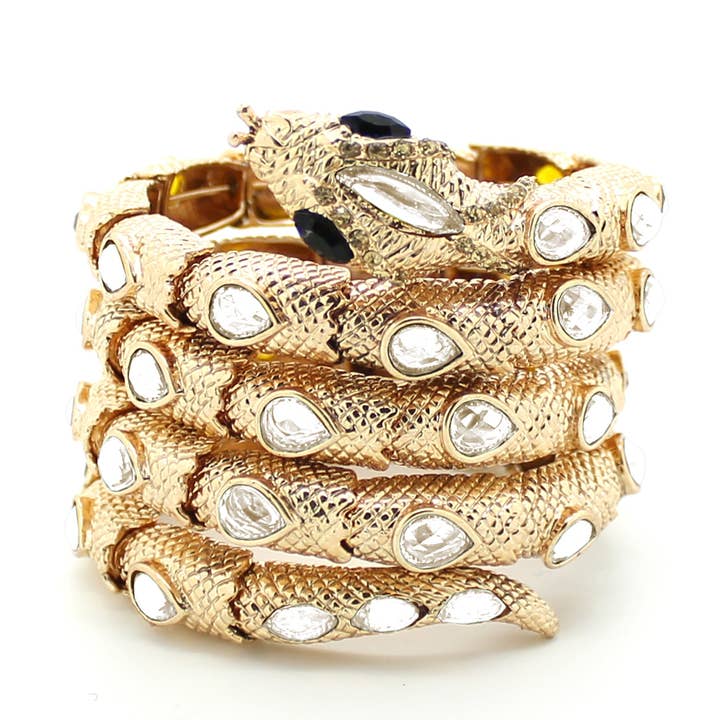 Eye Candy Los Angeles - Wholesale Cuff Bracelet - Aslan Bracelet - Clear