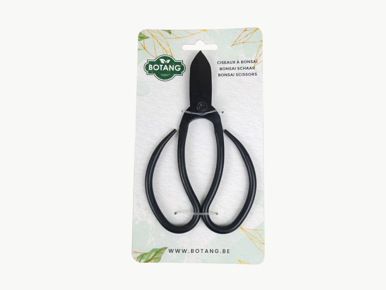 Botang – wholesale Garden tool – Bonsai Scissors with Metal Handle Black (17 x 10.5 cm)1