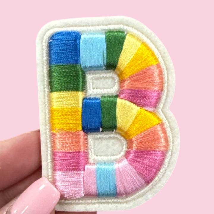 2.5"Multi Sticky Back Alphabet "A-Z 26 Letters per Pack"$30 for wholesale by Camel Threads