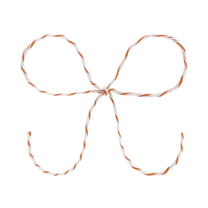 Felle - Rayures Orange & Blanche pour la vente par MIDORI Inc.