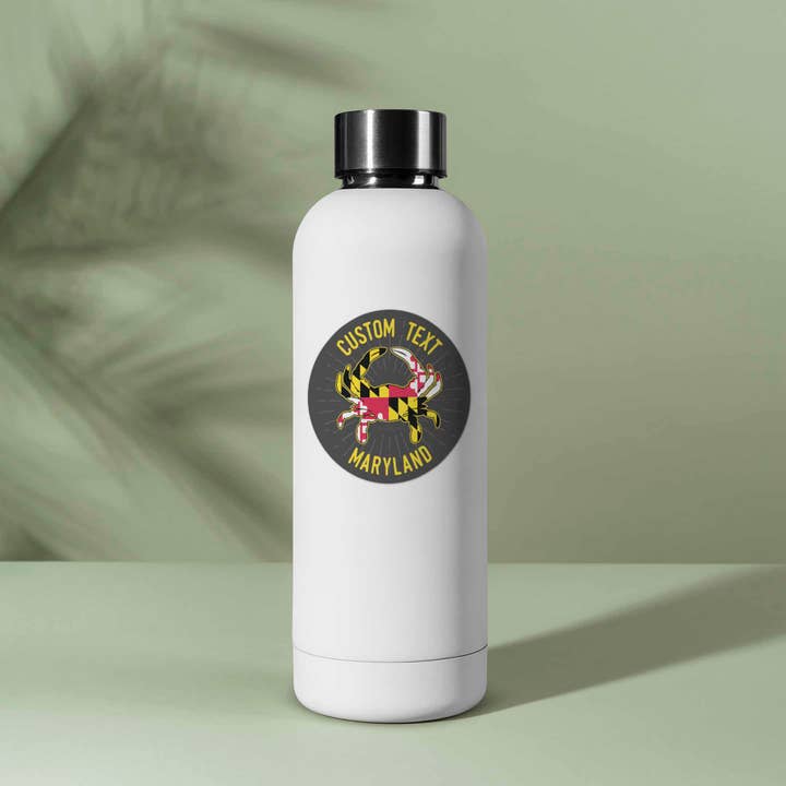 Sentinel Supply - Vendita all'ingrosso Adesivo - Adesivo personalizzato Maryland Crab - Decalcomania Name Drop Chesapeake2