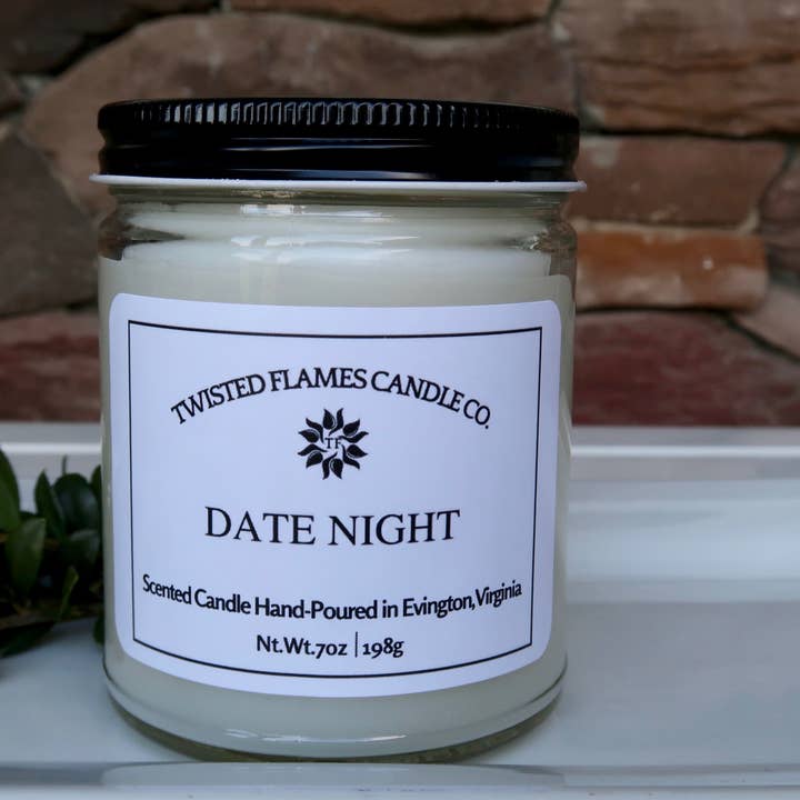 Twisted Flames Candle Co. LLC. - Wholesale Jar/Filled Candle - Date Night