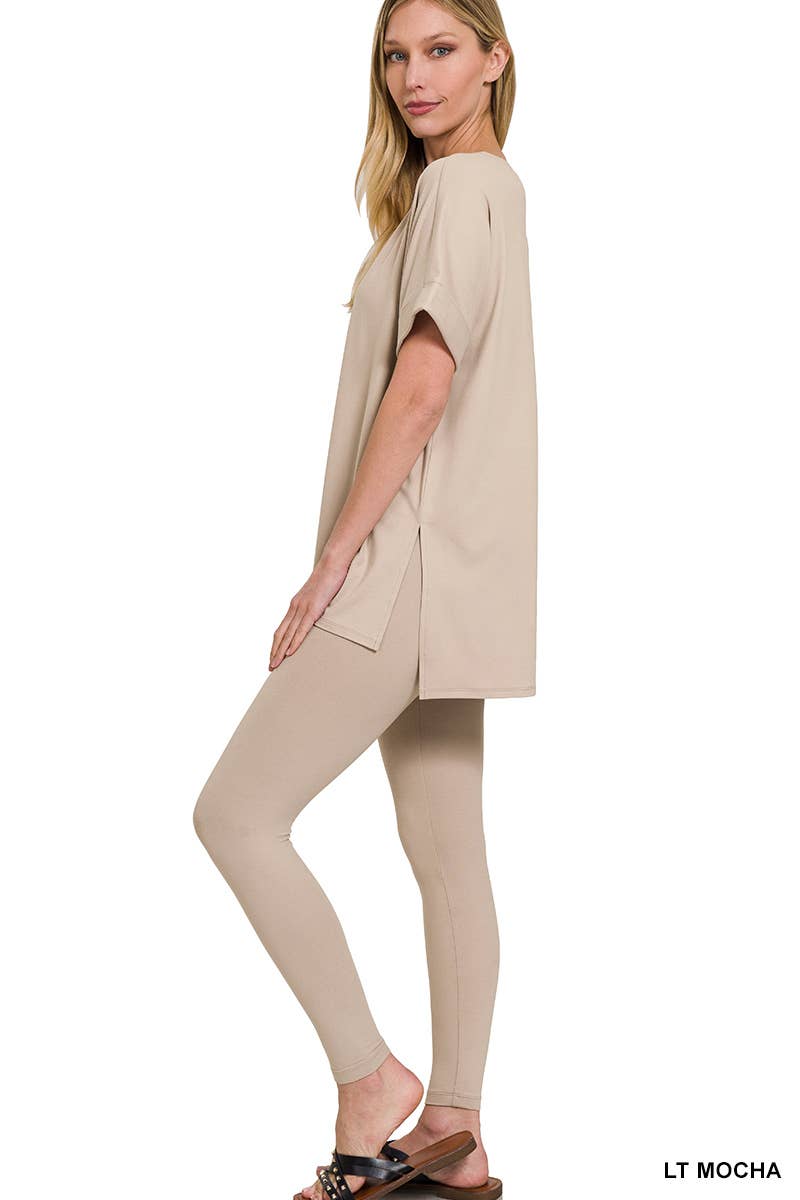 Vanilla Monkey - Wholesale Lounge Set - Women's - Brushed Dty Microfiber Loungewear Set32