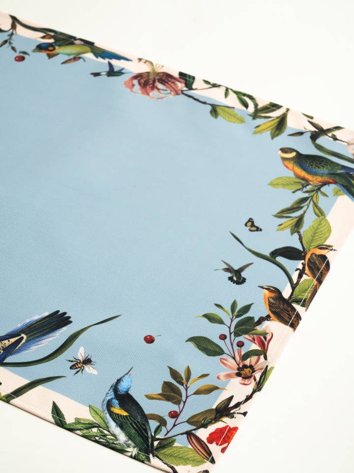 Bordstablett Blå Vilda Fåglar för wholesale av Muzaluci