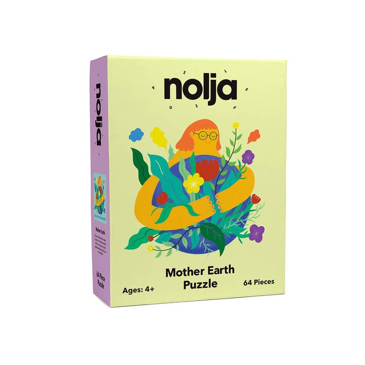 Mother Earth Puzzle - 64 pieces for wholesale by Nolja Play, LLC.