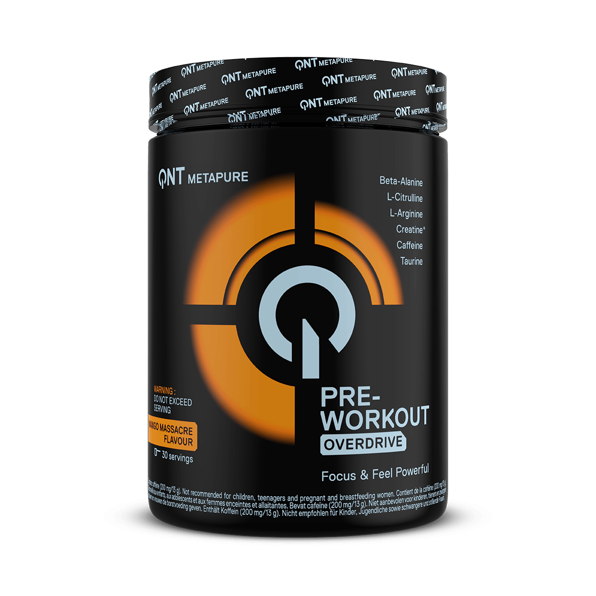 Gudis – Suplemento/vitamina oral por atacado – Pre-Workout Overdrive Manga 390g0