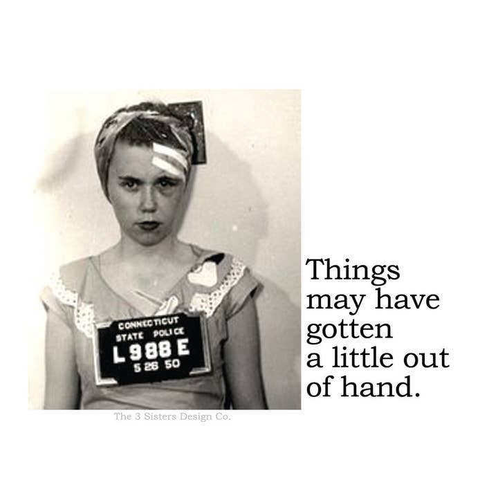 Adesivi grande casa! Le cose possono essere diventate un po'... per la vendita all'ingrosso da parte di The 3 Sisters Design Co.