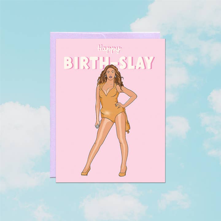 Party Mountain Paper co. - Wholesale Birthday Card - Birth-Slay | Birthday Card1