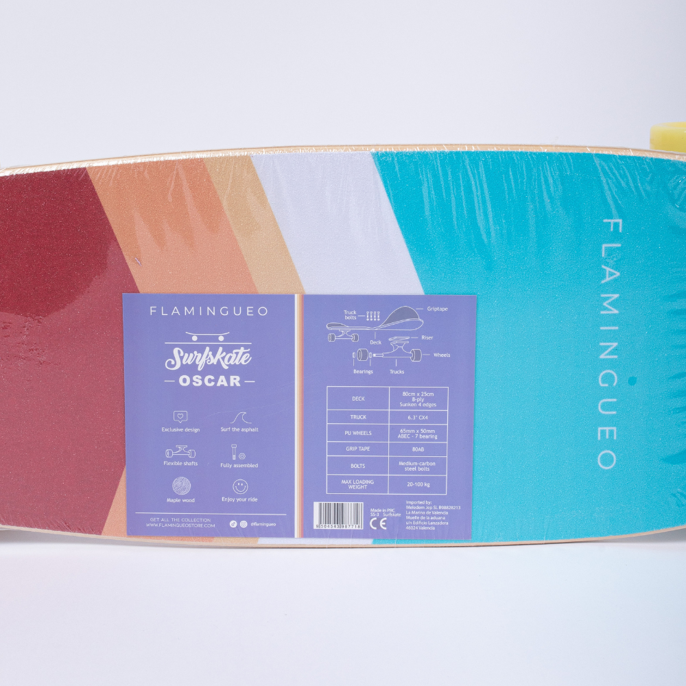 Flamingueo - Wholesale Skateboard - Multicolor Easter Surf Skate7
