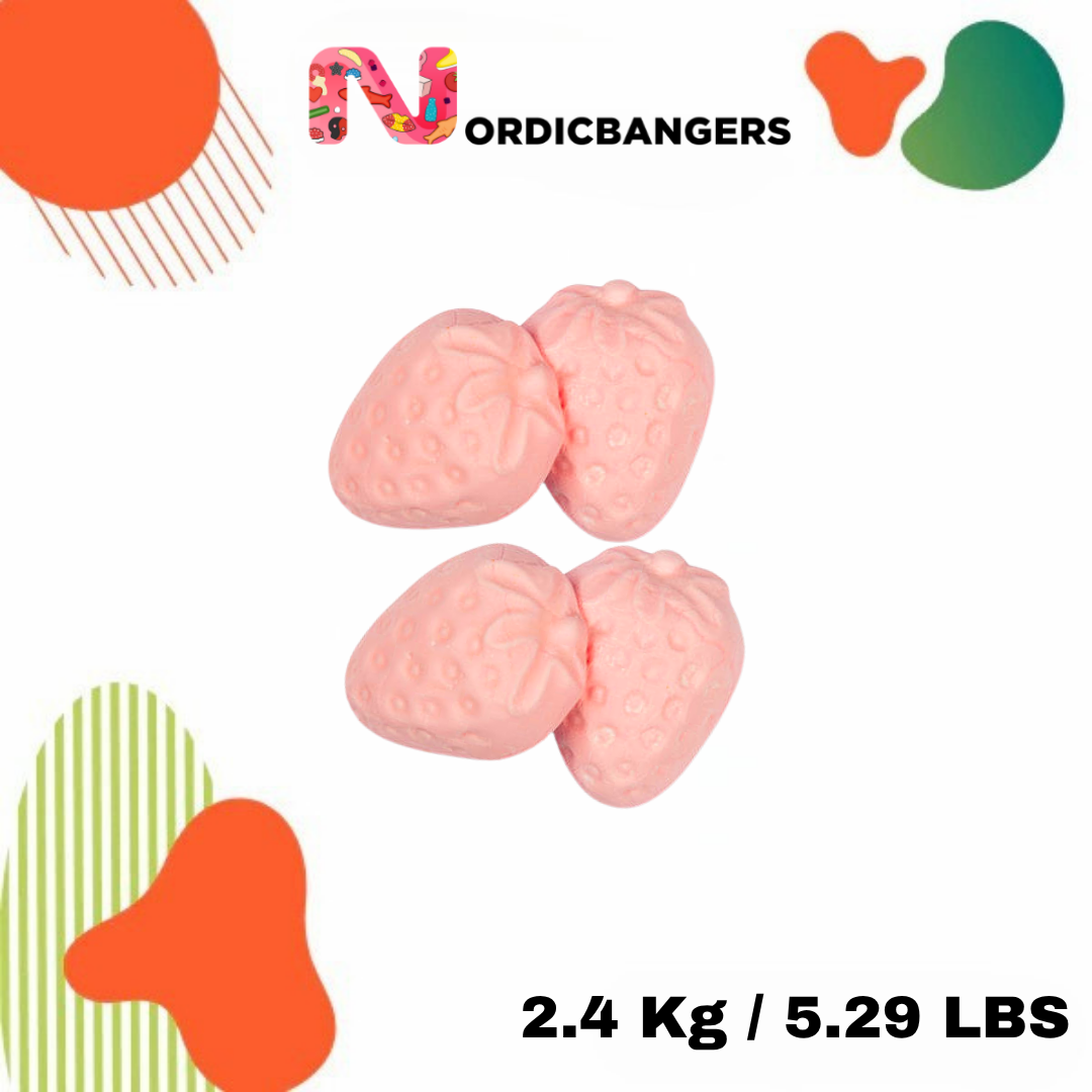 Nordicbangers - Swedish Candy Supply – wholesale Gummy – Foamy Strawberry bites Pick N Mix - Swedish Candy0