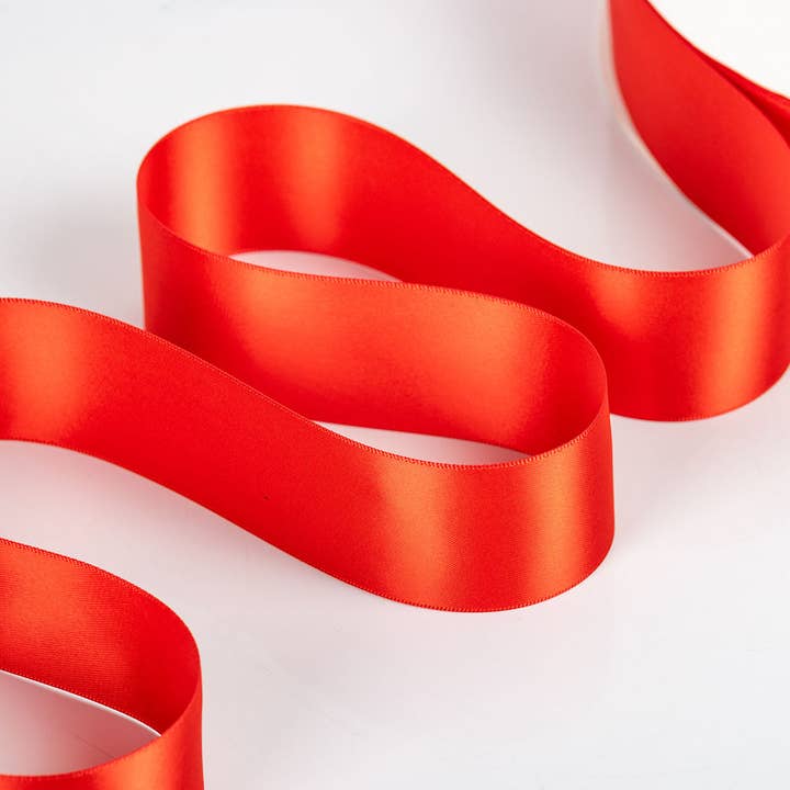 Candy Apple 165 Double Faced Satin Ribbon 100-Yard Roll for wholesale by Little Ribbon Shop