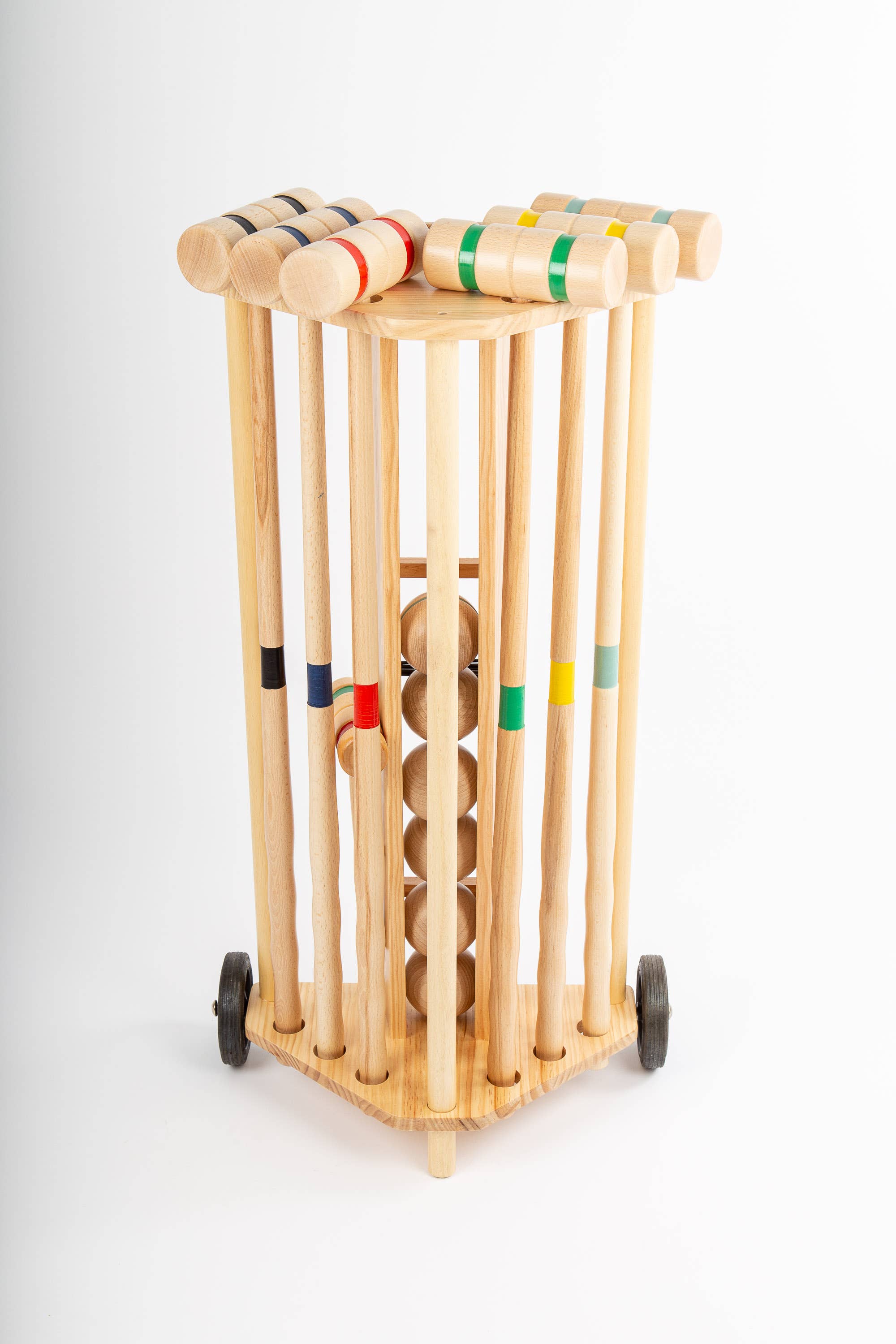 MORA PLAY - Wholesale Sporting Accessories - Professional wooden croquet set - 6 Players6