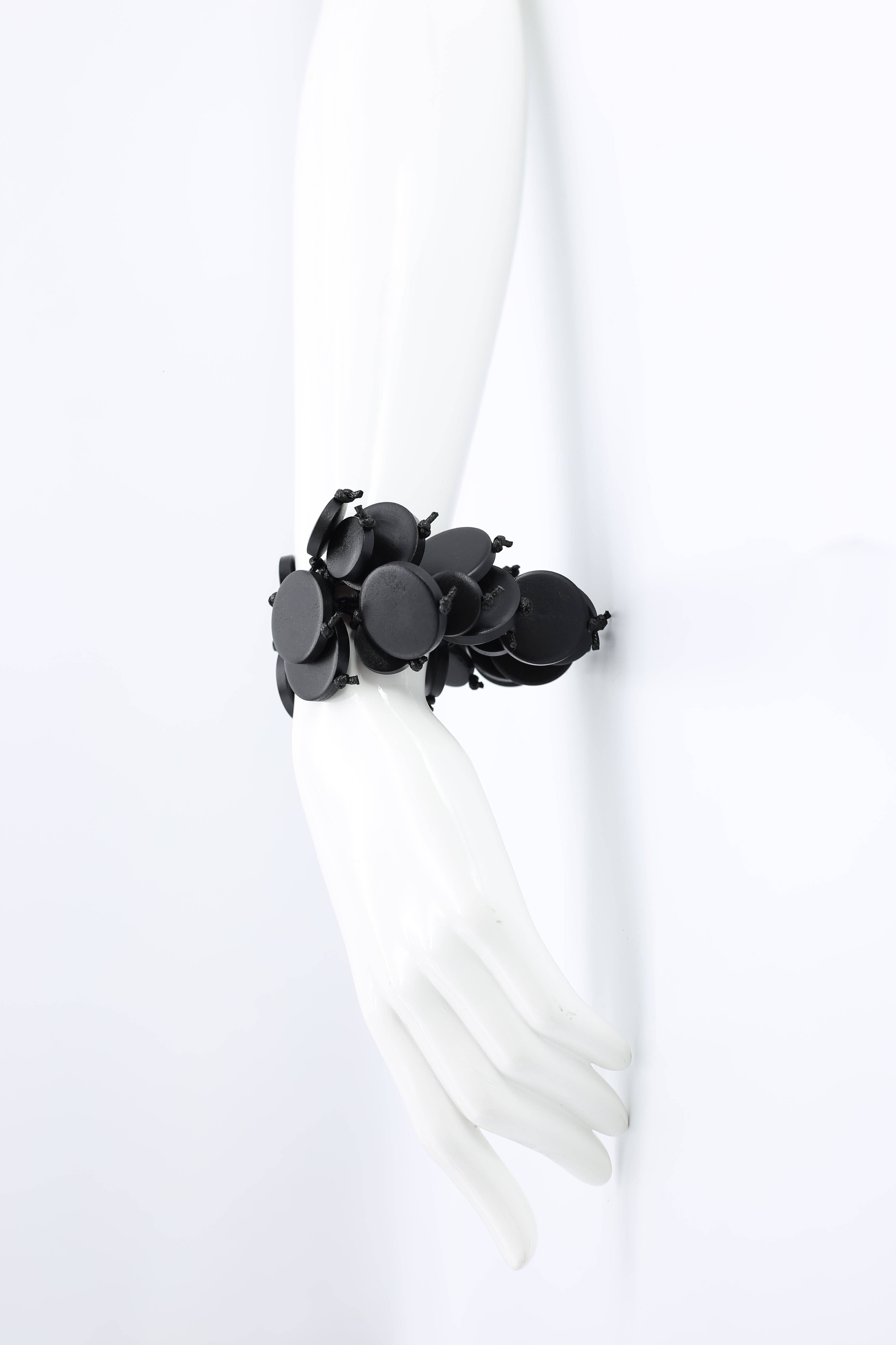 Jianhui London – Pulseira por atacado – Pulseira Feita à Mão de Madeira Recuperada – Forma Única de Moeda5