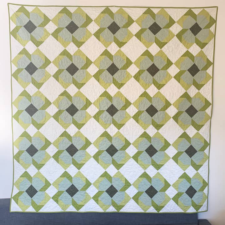 Nollie Bean – wholesale Craft sewing kit – Aster Quilt Pattern (Printed)6