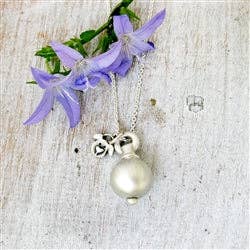 Luxe Design Jewellery - Wholesale Pendant/Charm Necklace - Doggy Charm and Sphere Pendant for Dog Ashes Necklace4