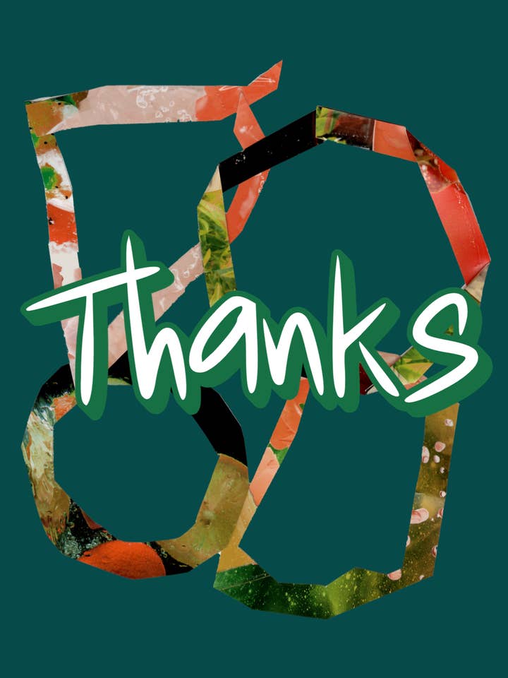 Thanks Shapes for wholesale by Cards by Dé