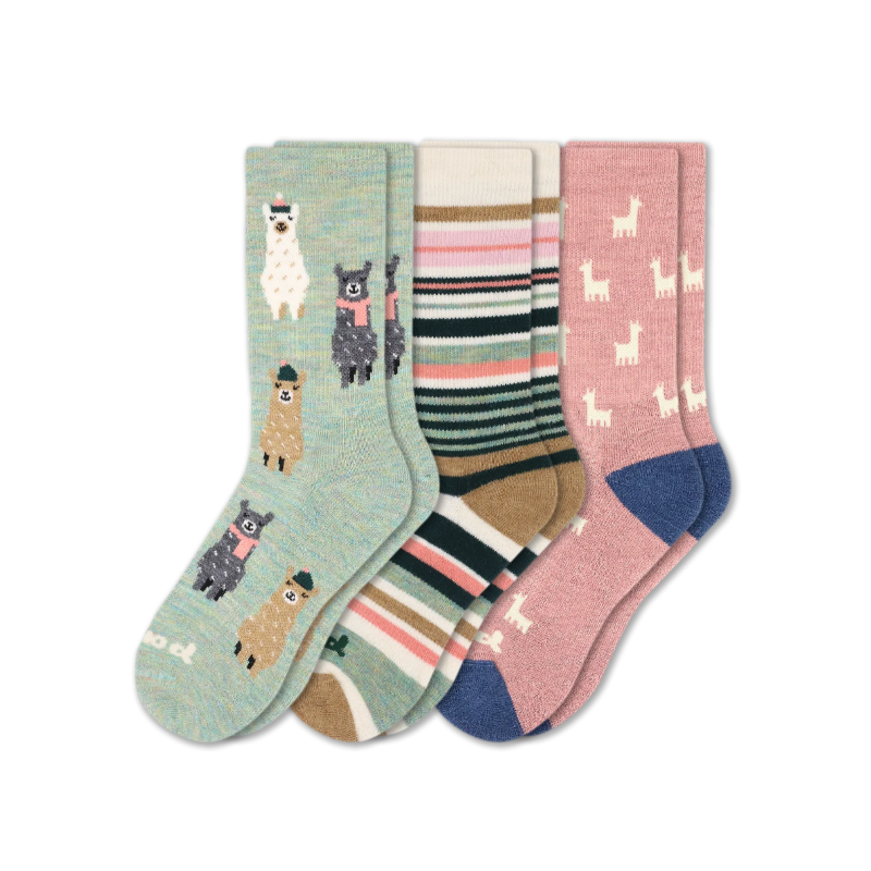 Pacas - Wholesale Socks - Women's - 3 Pack - Women's Crew Pacas Socks47