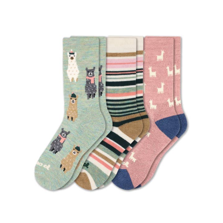 Pacas - Wholesale Socks - Women's - 3 Pack - Women's Crew Pacas Socks47