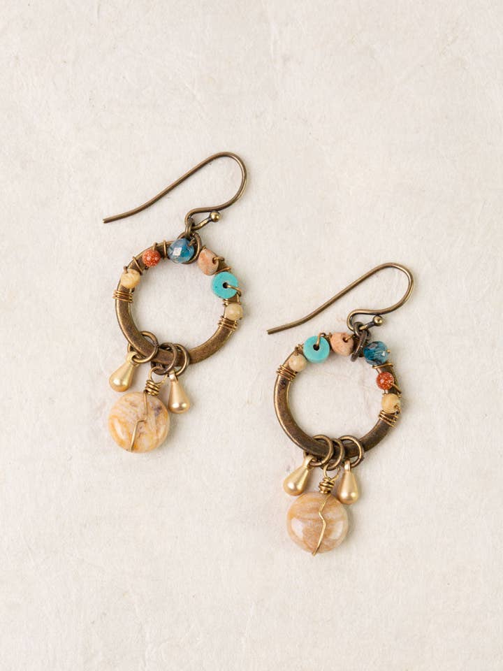 Boucles d'oreilles simples Enlighten pour la vente par Anne Vaughan Designs Jewelry