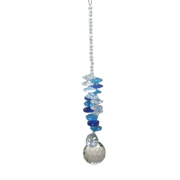 Decor N Beyond - Wholesale Suncatcher - Octagon Crystal Ball Life Tree Suncatcher