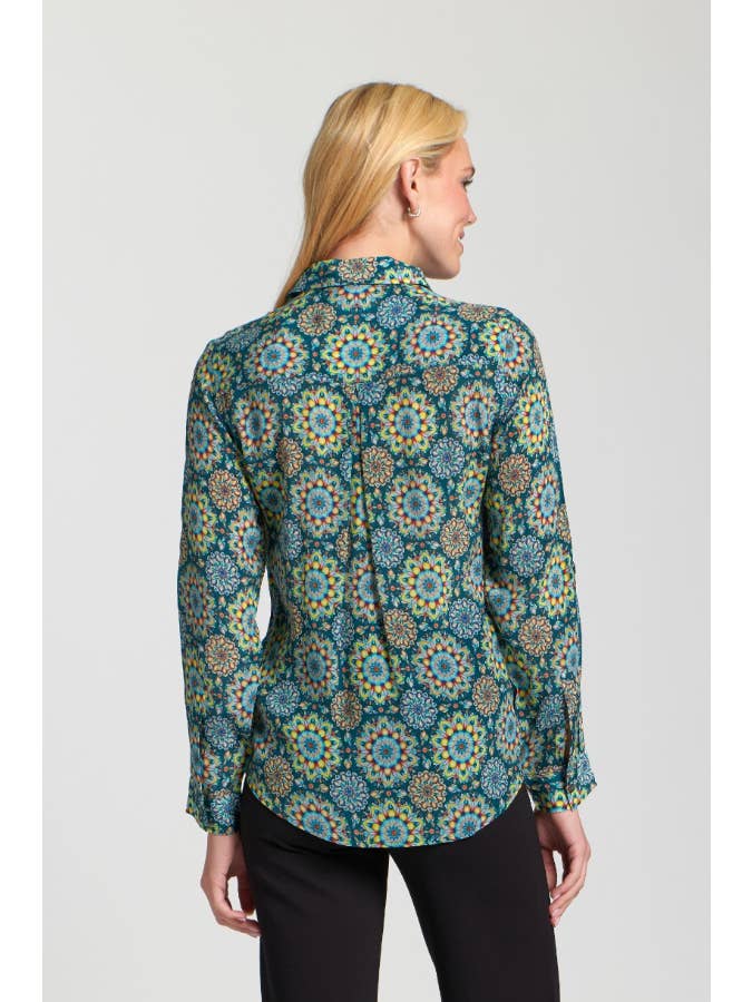 Button-up w/Roll-up Slee - Multi
for wholesale on Faire1