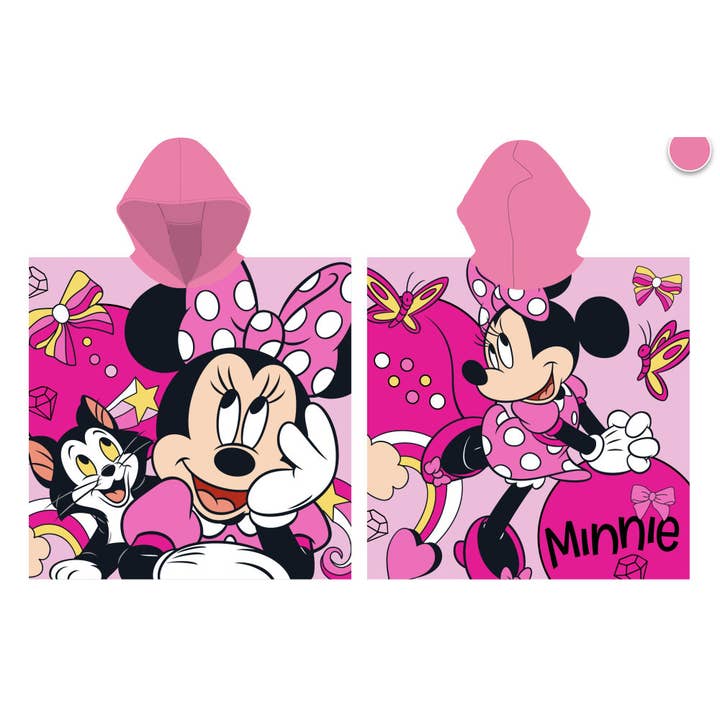 Evidence - Wholesale Poncho Towel - Kids & Baby - Disney Minnie Mouse Quick Dry Poncho - 55X110 cm