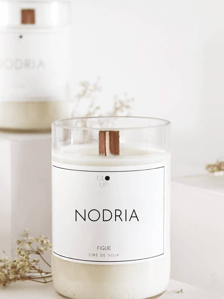 Bougie Nodria pour la vente par Glo Up