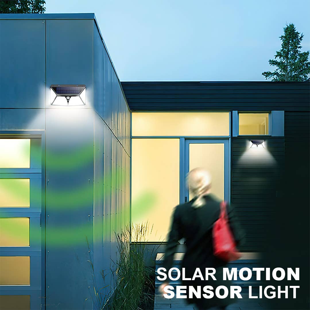 Mtistanbul LTD - Vendita all'ingrosso Luce per esterni/da giardino - 1 x luce solare per esterni impermeabile, 100 LED3