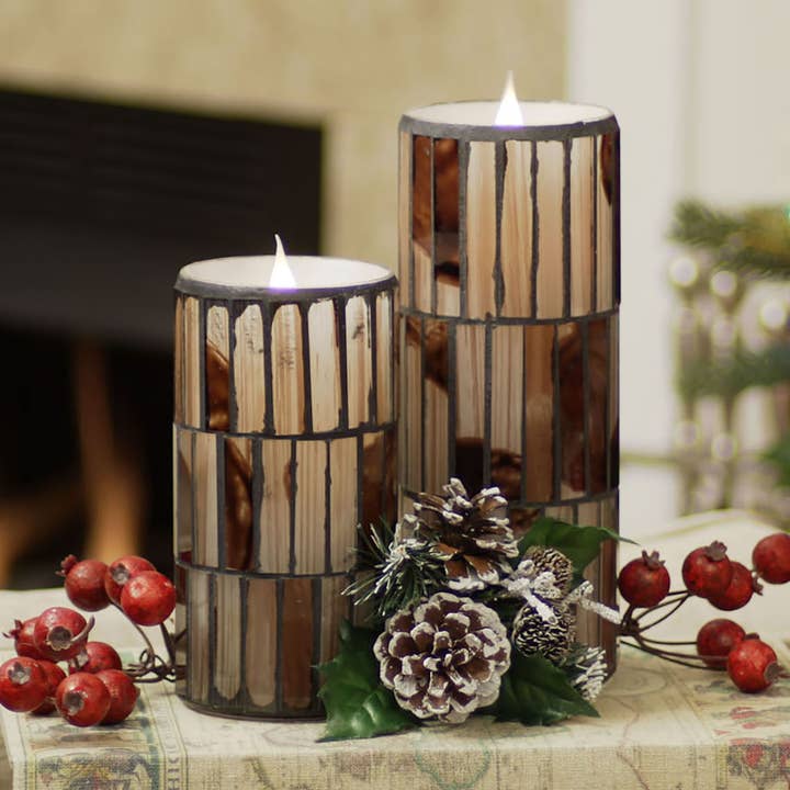 Candele 3D Virtual Flame, senza fiamma, mosaico invecchiato di Solare per la vendita all'ingrosso da parte di Flipo Group, Ltd.