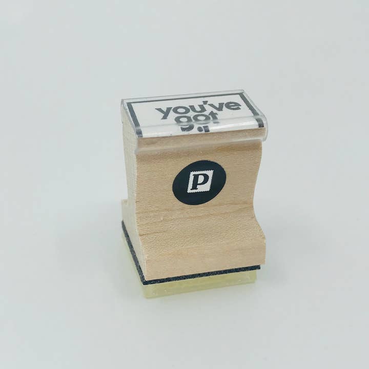 The Portland Stamp Company - Wholesale Rubber/decorative stamp - You've Got Snail Mail Wooden Handle Rubber Stamp6
