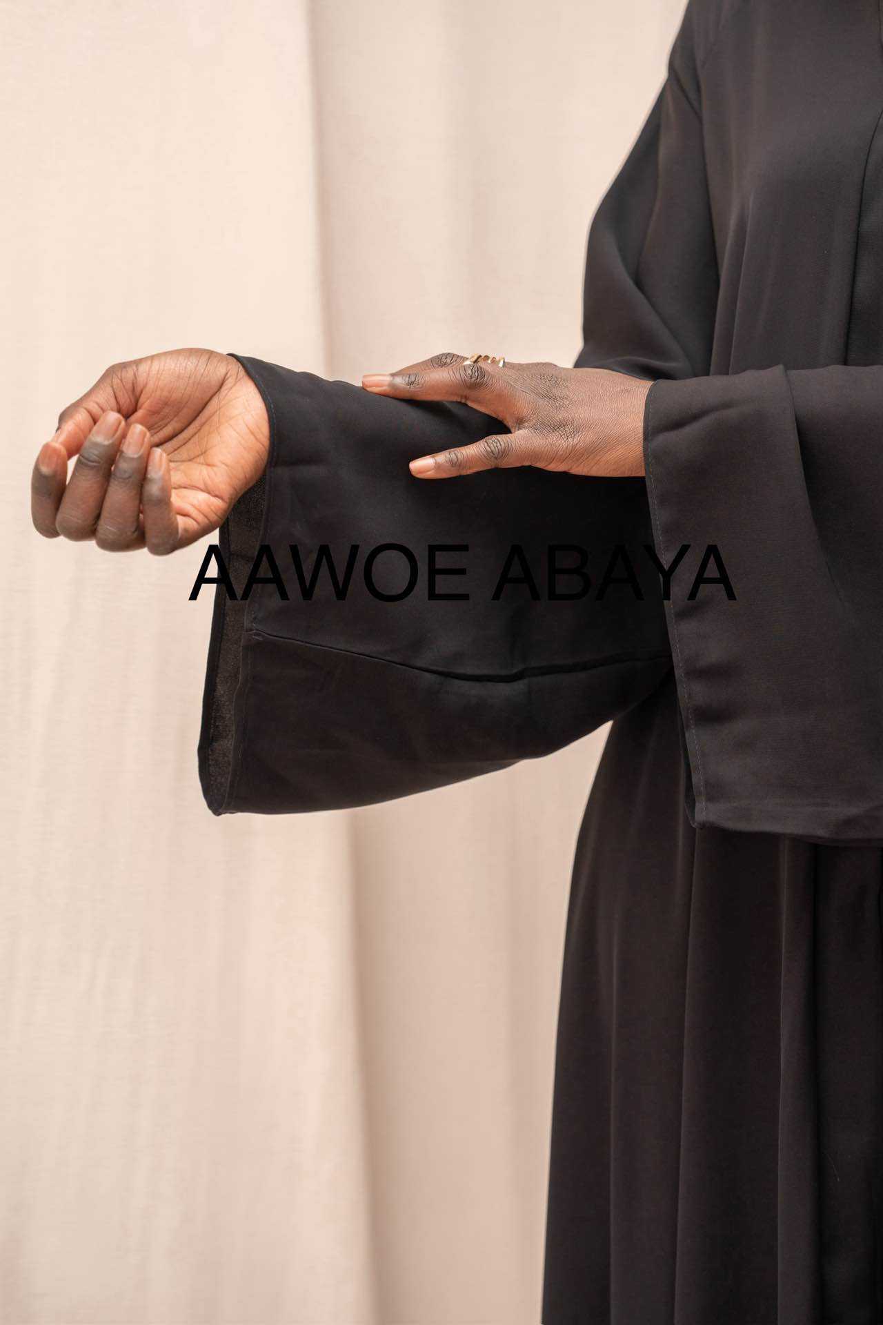 Aawoe Abaya - Wholesale Hijab - Women's - Modern Kimono With Long Sleeves - 2407-DRESS1