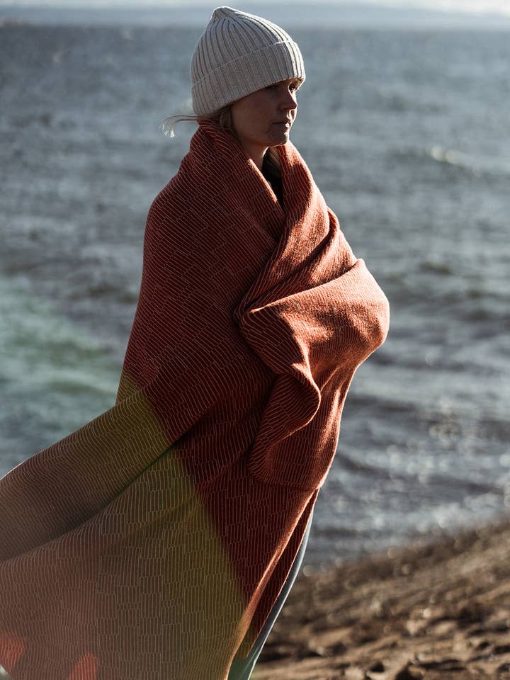 Furnace Trellis Blanket for wholesale by Hilary Jane Keyes