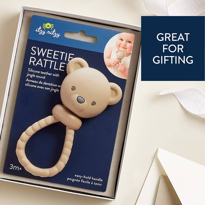 Itzy Ritzy - Wholesale Handheld Rattle - Baby - Bear Sweetie Rattleâ„¢