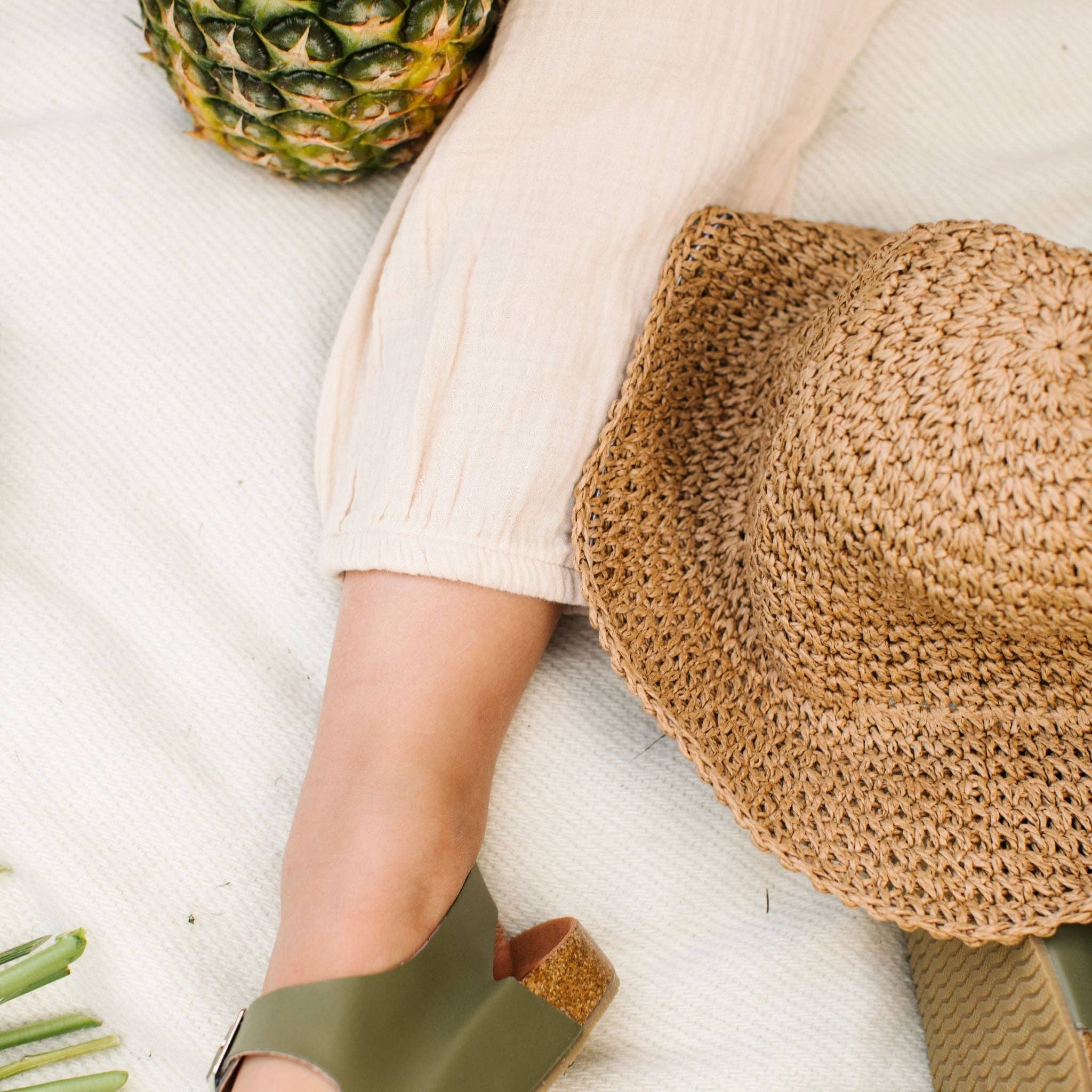 NATURAL Straw Hat for wholesale on Faire35