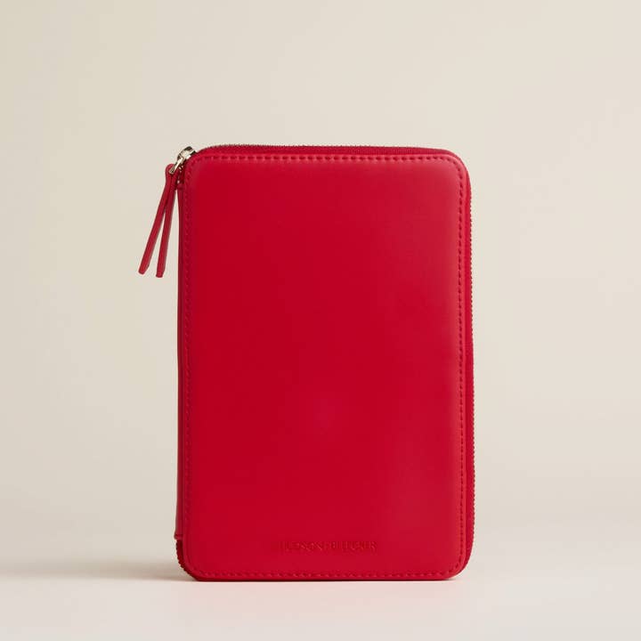 Hudson + Bleecker - Wholesale Jewelry Box/Organizer - Bijoux Jewelry Folio - Red