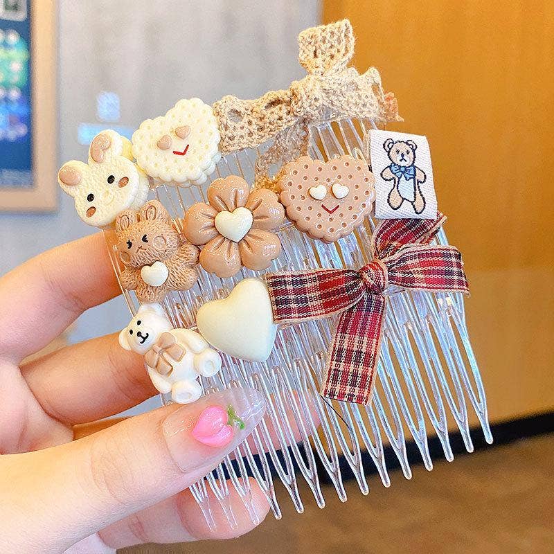 KiddieKickz - Wholesale Hair Clip - Kids - Children's Hairpin Comb Girl's Headdress 3pcs/set9
