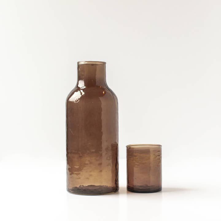 Creative Women Australia – Engroshandel Karaffel – Håndblæst karafler i hamret glas10