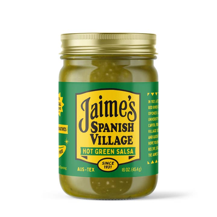 Salsa Verte Épicée de Jaime pour la vente par Jaime's Spanish Village