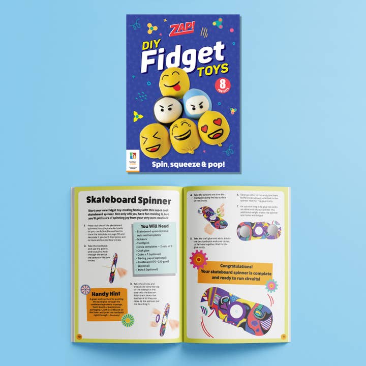 Hinkler - Wholesale DIY Craft Kit - Kids - Zap! DIY Fidget Toys