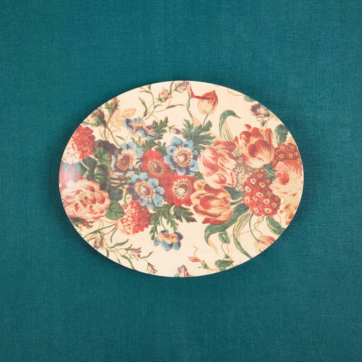 Siren Song - Wholesale Dienblad - Ovalen dienblad English Garden - één stuk1