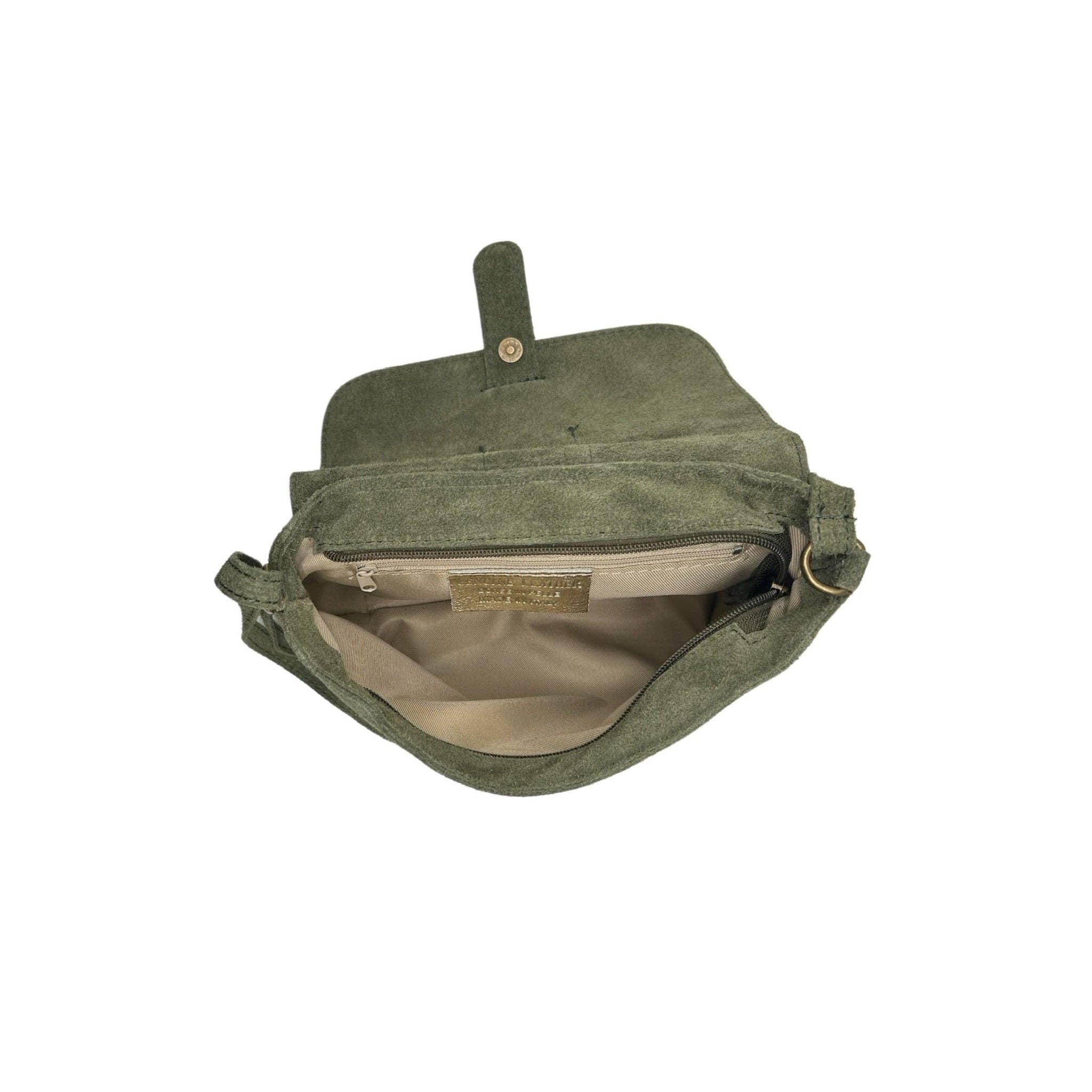 Louisa lee - Wholesale Shoulder Bag - Women's - ROMAN SUEDE LEATHER SHOULDER BAG5