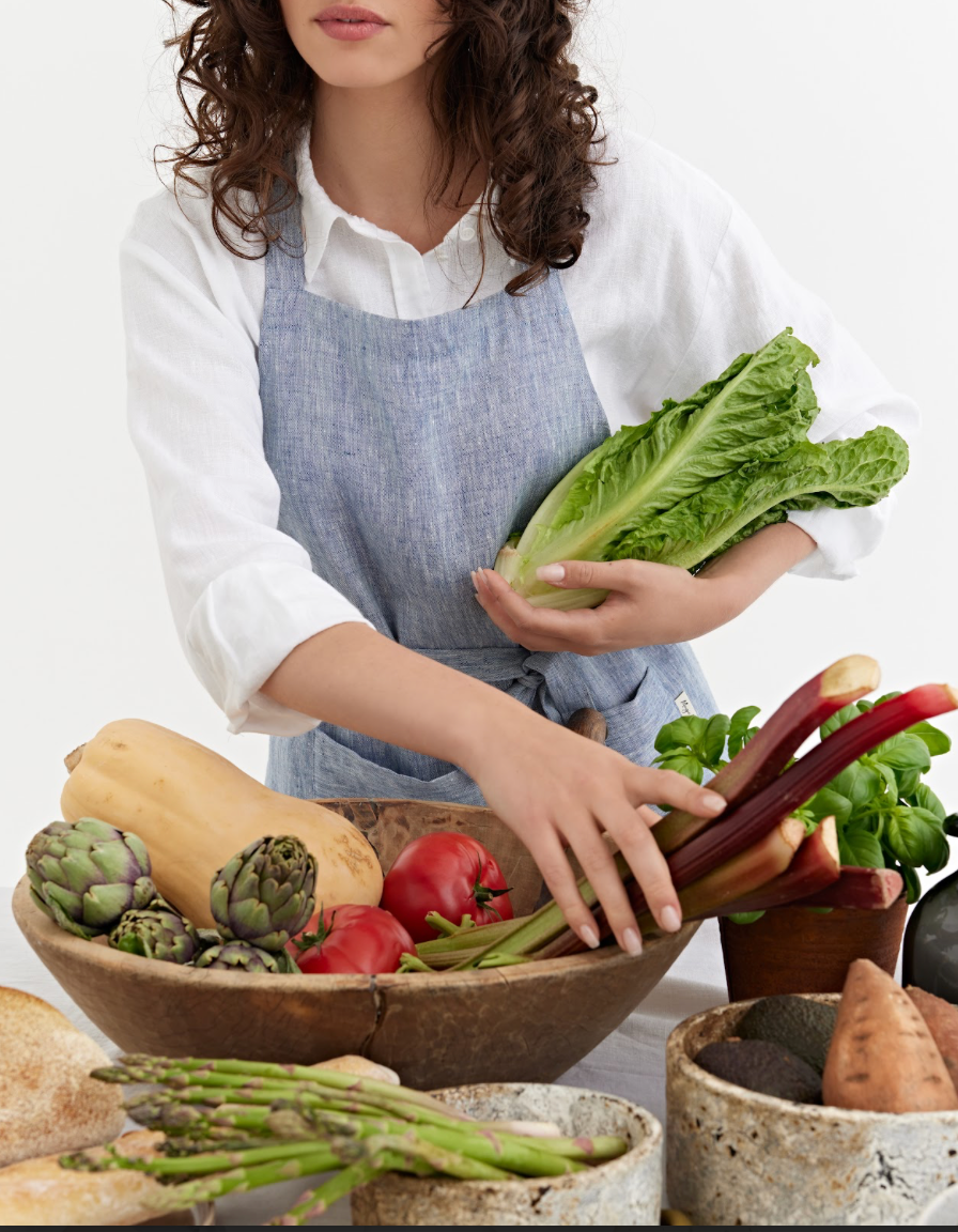 MagicLinen (We handle U.S. import procedures for you) - Wholesale Schort - Linnen slabbetje met zakken in verschillende kleuren one size22