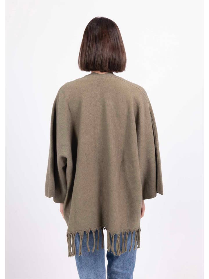 LINEN & COTTON HOUSE - Vente Poncho – femme - 8332 PONCHO FALL WINTER CLOTHING 2