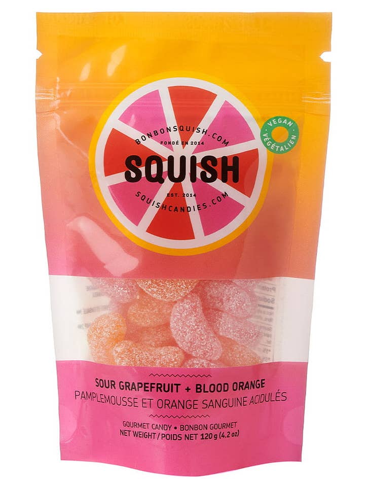 Vegan Sour Grapefruit Blood Orange – Wholesale for wholesale by SQUISH