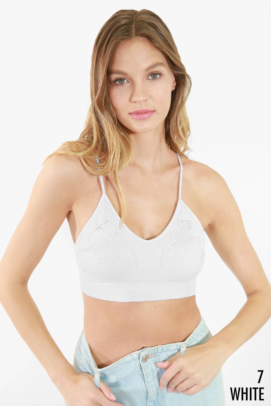 NIKIBIKI - Venta al por mayor Brallete - Mujer - NS7770 - Bralette bordado de encaje15