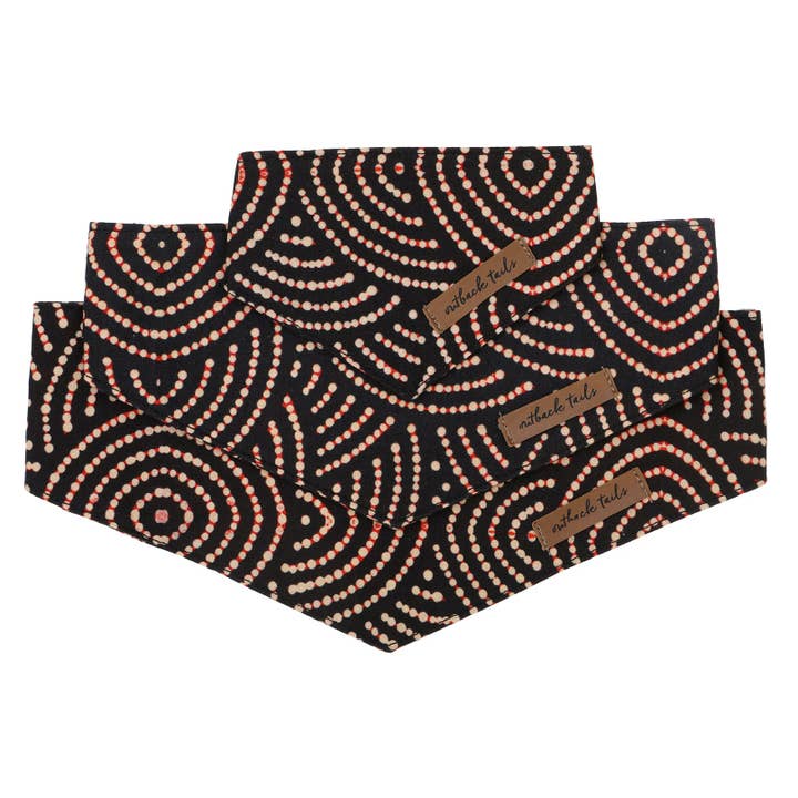 Outback Tails - Wholesale Pet bandana – Dog - Dog Bandana - Fire Country Dreaming