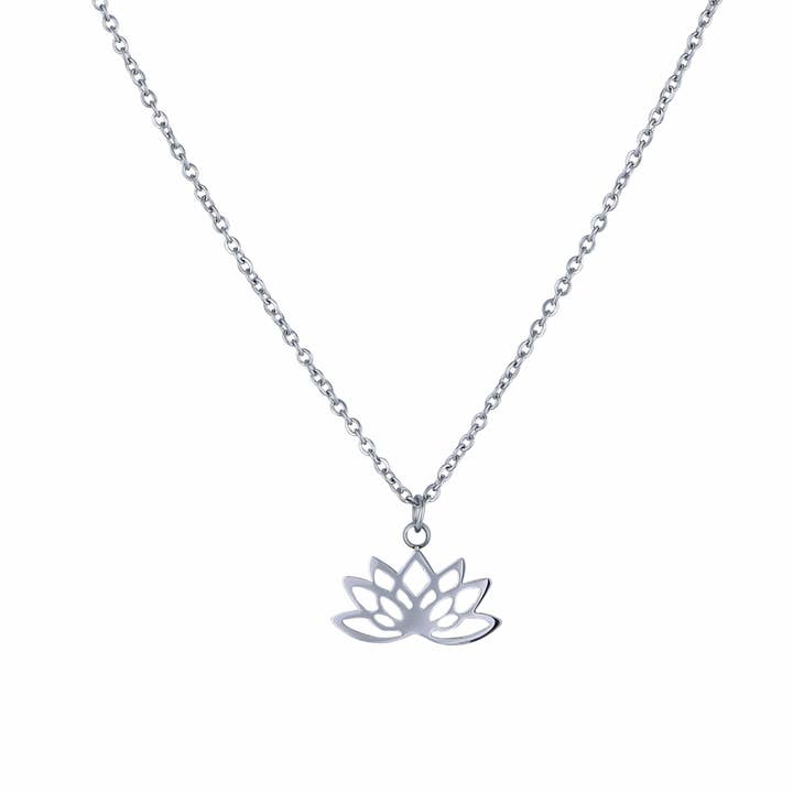 Lotus Flower Necklace for wholesale by Nalu jewels
